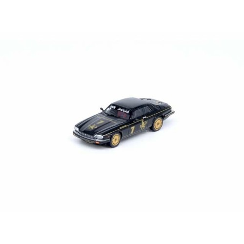 IN64XJSMGP22JPS - 1/64 1984 JAGUAR XJ-S NO.7 JOHN PLAYER SPECIAL WINNER MACAU GUIA RACE, BLACK/GOLD