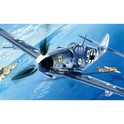 IT063 - 1/72 MESSERSCHMITT BF-109 G-6 (PLASTIC KIT)