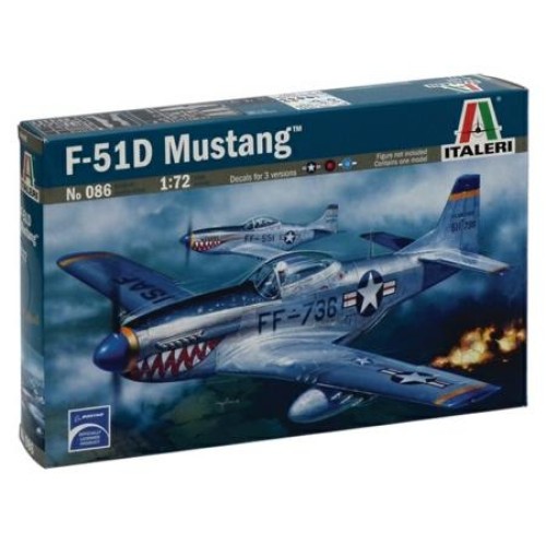 IT086 - 1/72 P-51D MUSTANG (PLASTIC KIT)