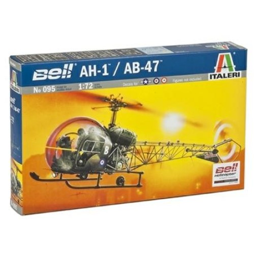 IT095 - 1/72 AH.1/AB-47 (PLASTIC KIT)