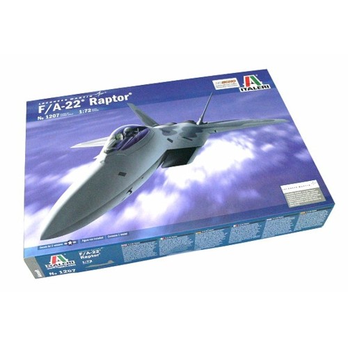 IT1207 - 1/72 F-22 RAPTOR (PLASTIC KIT)