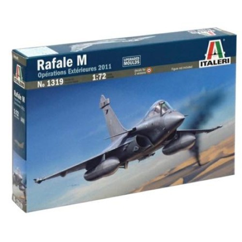 IT1319 - 1/72 RAFALE M OPERATIONS EXTERIEURES 2011 (PLASTIC KIT)