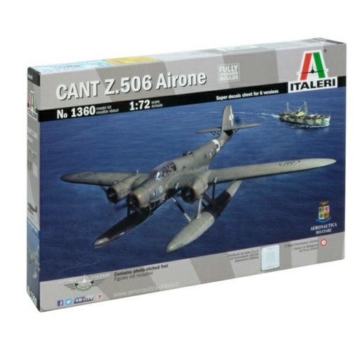 IT1360 - 1/72 CANT.Z 506 AIRONE (PLASTIC KIT)