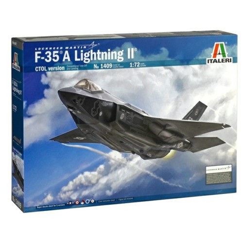 IT1409 - 1/72 F-35A LIGHTNING II CTOL VERSION (PLASTIC KIT)