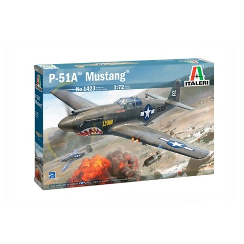 IT1423 - 1/72 P - 51 B (PLASTIC KIT)