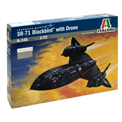 IT145 - 1/72 SR-71 BLACKBIRD WITH DRONE (PLASTIC KIT)