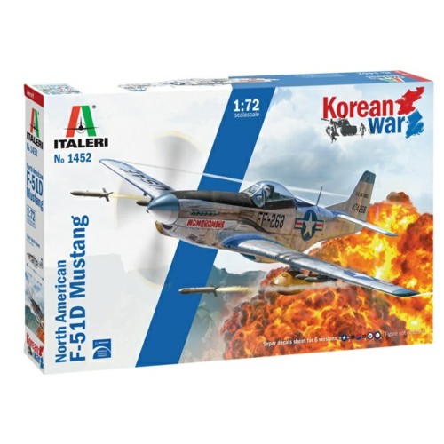 IT1452 - 1/72 F-51D KOREAN WAR (PLASTIC KIT)