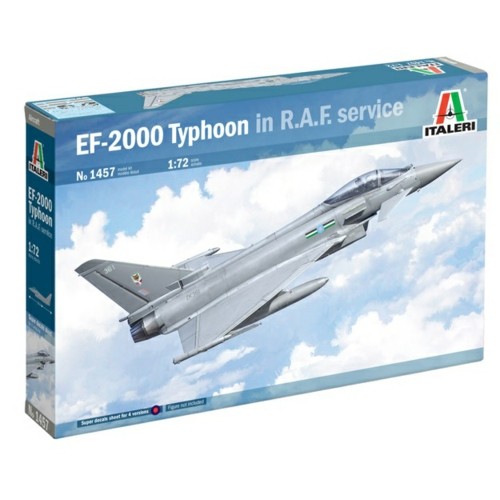 IT1457 - 1/72 RAF TYPHOON EF-2000 (PLASTIC KIT)