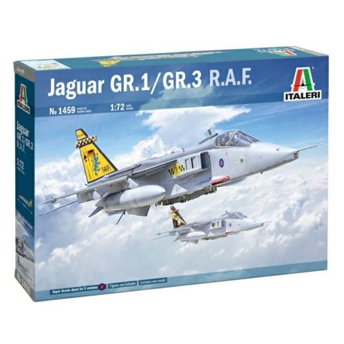 IT1459 - 1/72 RAF JAGUAR GR.1/GR.3 5 LIVERIES (PLASTIC KIT)