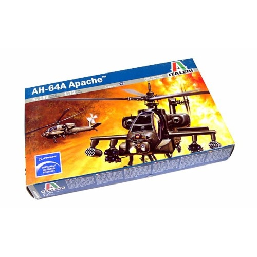 IT159 - 1/72 AH-64A APACHE (PLASTIC KIT)