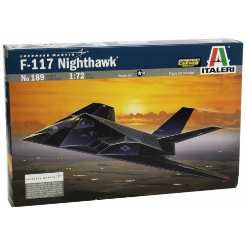 IT189 - 1/72 F-117 NIGHTHAWK (PLASTIC KIT)