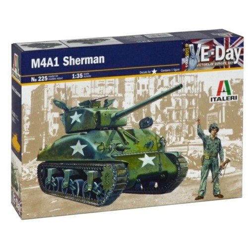 IT225 - 1/35 M4A1 SHERMAN (PLASTIC KIT)