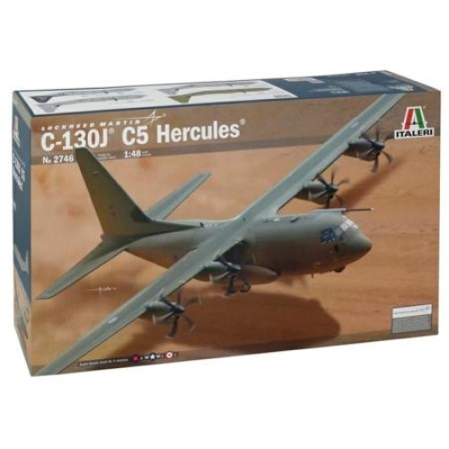 IT2746 - 1/48 RAF HERCULES C-130J C5 (PLASTIC KIT)