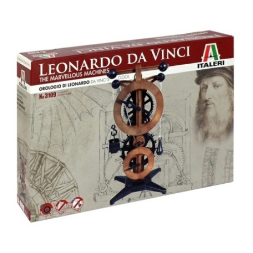 IT3109 - DA VINCIS CLOCK LEONARDO DA VINCI (PLASTIC KIT)