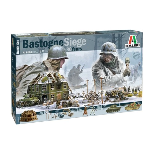 IT6186 - 1/72 BASTOGNE SIEGE MDF VERSION 80TH ANNIVERSARY (PLASTIC KIT)