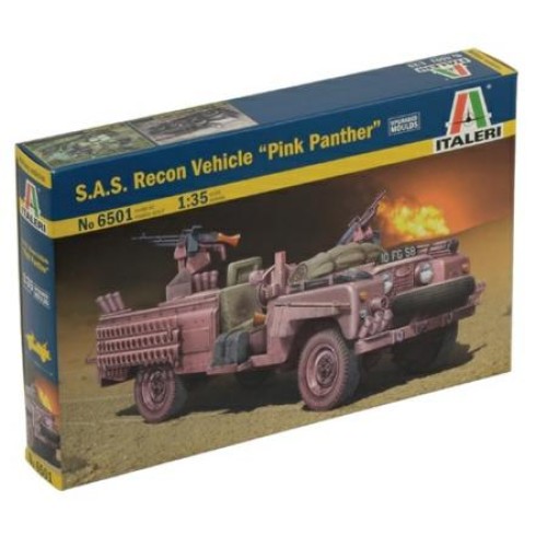 IT6501 - 1/35 SAS RECON VEHICLE PINK PANTHER (PLASTIC KIT)