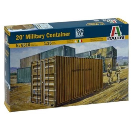 IT6516 - 1/35 20 CONTAINER (PLASTIC KIT)