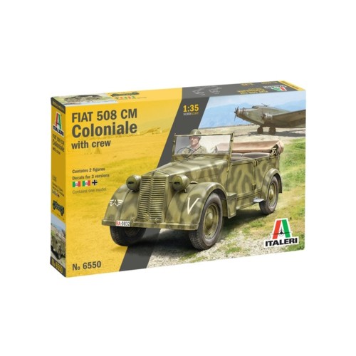 IT6550 - 1/35 508 CM COLONIALE STAFF CAR (PLASTIC KIT)