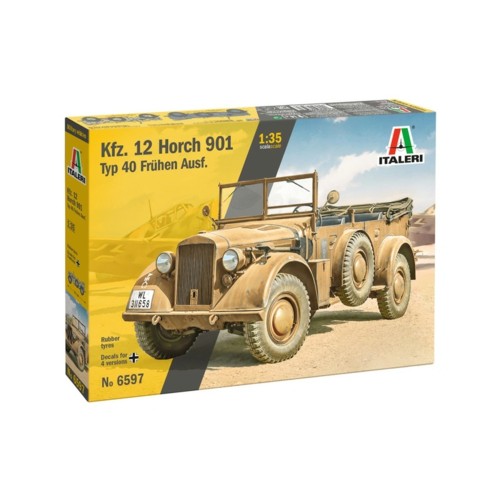 IT6597 - 1/35 KFZ.12 HORCH 901 TYP 40 (PLASTIC KIT)