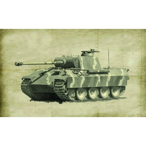 IT7085 - 1/72 SD.KFZ 171 KPFW V PANTHER AUSF A (PLASTIC KIT)