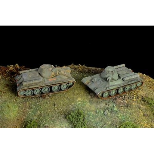 IT7523 - 1/72 T34/76 (FAST ASSEMBLEY X 2 PCS) (PLASTIC KIT)