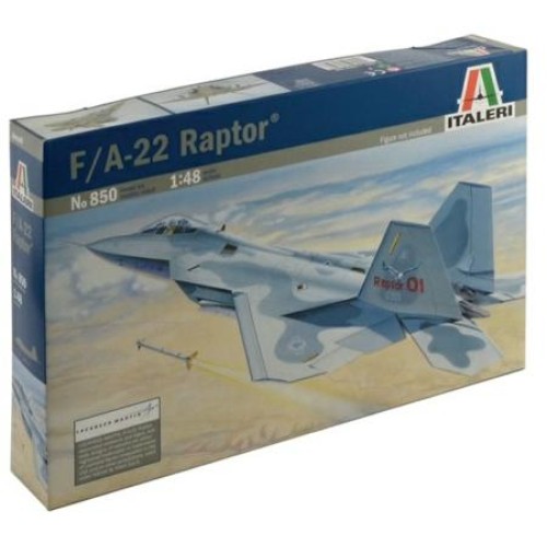 IT850 - 1/48 F-22 RAPTOR (PLASTIC KIT)