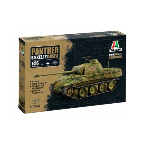 ITW25752 - 1/56 SD. KFZ. 171 PANTHER AUSF. A (PLASTIC KIT)