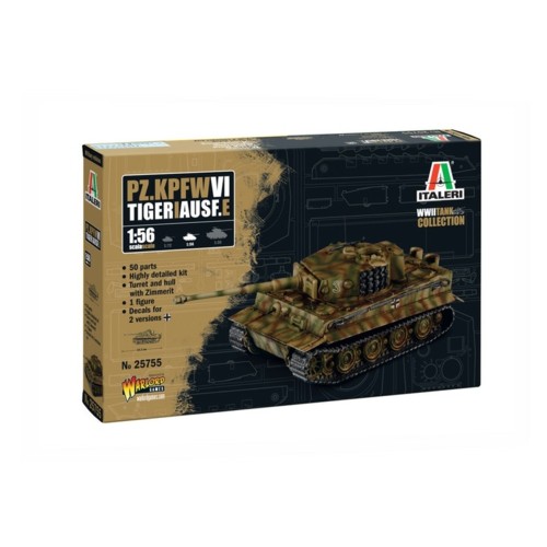 ITW25755 - 1/56 PZ. KPFW. VI TIGER I (PLASTIC KIT)