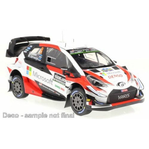 IX18RMC039A - 1/18 TOYOTA YARIS WRC NO.8 RALLYE SCHWEDEN 2019 O.TANAK/M.JARVEOJA