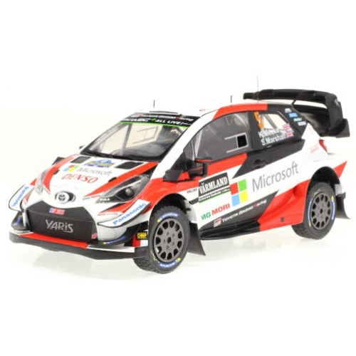 IX18RMC039B - 1/18 TOYOTA YARIS WRC NO.5 RALLYE SCHWEDEN 2019 K.MEEKE/S.MARSHALL