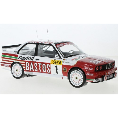 IX18RMC081A - 1/18 BMW M3 (E30) NO.124H SPA 1991 R.RAVAGLIA/ E.PIRRO/E.VAN DE POELE