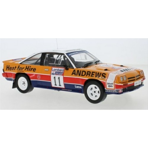 IX18RMC099 - 1/18 OPEL MANTA B 400 NO.11 RAC RALLY 1985 R.BROOKES/M.BROAD