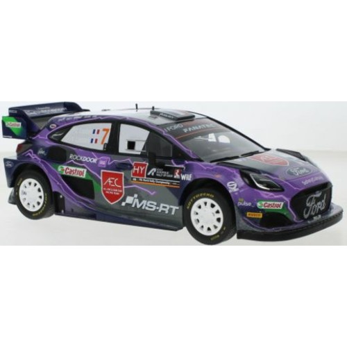 IX18RMC138 - 1/18 FORD PUMA RALLY 1 NO.7 WRC RALLY ACROPOLIS 2022 P.L.LOUBET/V.LANDAIS