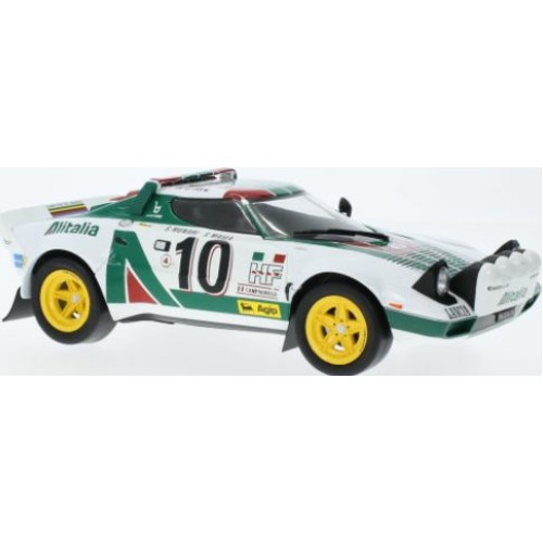 IX18RMC162A - 1/18 LANCIA STRATOS HF NO.10 RALLY MONTE CARLO 1985 S.MUNARI/S.MAIGA