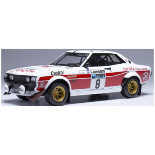 IX18RMC189A - 1/18 TOYOTA CELICA 2000 GT (RA21) NO.8 RAC RALLY H.MIKKOLA/A.HERTZ 1977