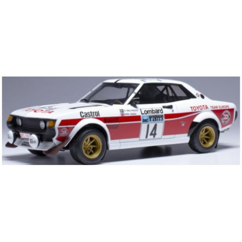 IX18RMC189B - 1/18 TOYOTA CELICA 2000 GT (RA21) NO.14 RAC RALLY P-I.WALFRIDSON/J.JENSEN 1977