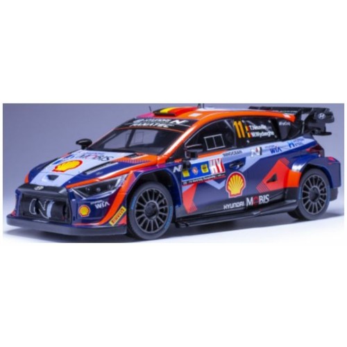 IX18RMC193 - 1/18 HYUNDAI I20 N RALLY1 NO.11 WRC CENTRAL EUROPEAN RALLY 2023 T.NEUVILLE/M.WYDAEGHE