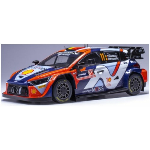 IX18RMC201 - 1/18 HYUNDAI I20 N RALLY 1 NO.11 WRC RALLYE SWEDEN T.NEUVILLE/M.WYDAEGHE