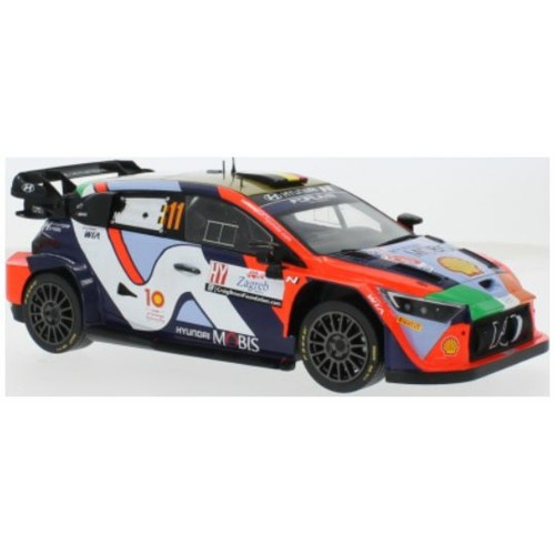 IX18RMC203 - 1/18 HYUNDAI I20 N RALLY1 NO.11 RALLY CROATIA T.NEUVILLE/M.WYDAEGHE