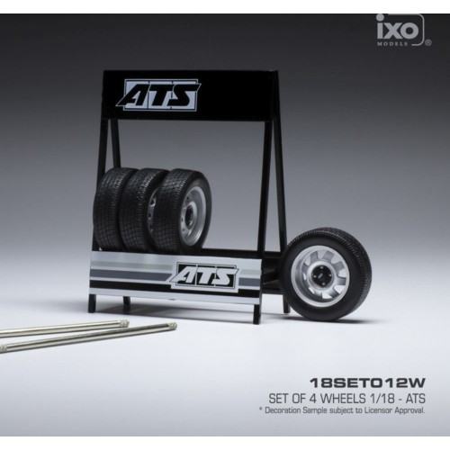 IX18SET012W - 1/18 ATS CUP SET OF 4 WHEELS