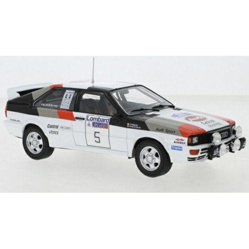 IX24RAL010B - 1/24 AUDI QUATTRO A1 NO.5 RAC RALLY 1982 M.MOUTON/F.PONS