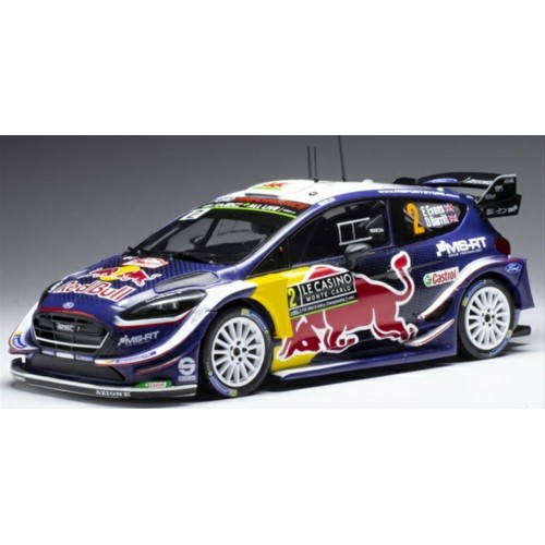 IX24RAL014B - 1/24 FORD FIESTA WRC NO.2 MS SPORT RED BULL RALLY MONTE CARLO 2018 E.EVANS/D.BARRITT