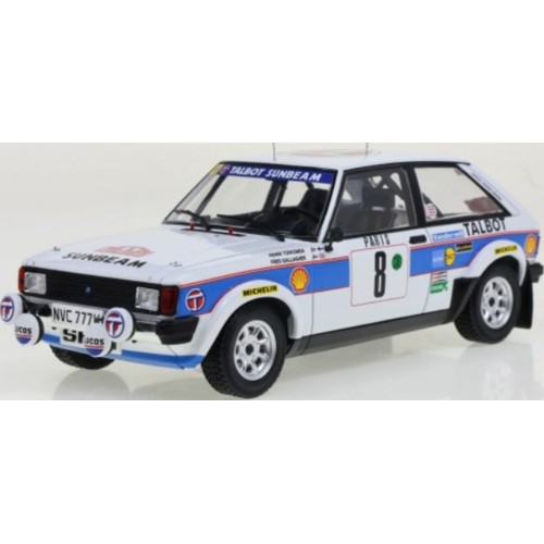 IX24RAL023B - 1/24 TALBOT SUNBEAM LOTUS NO.8 RALLY VM MONTE CARLO 1981 H.TOIVONEN/F.GALLAGHER