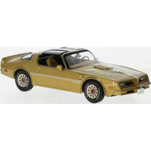 IXCLC412 - 1/43 PONTIAC FIREBIRD TRANS AM METALLIC GOLD 1978