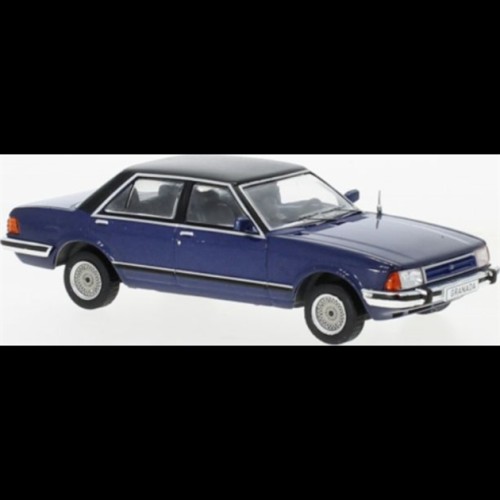 IXCLC451 - 1/43 FORD GRANADA MKII 2.8 GL, METALLIC BLUE 1982