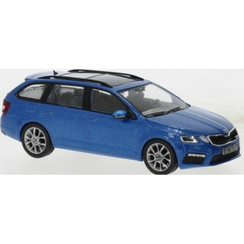 IXCLC518 - 1/43 SKODA OCTAVIA RS (III) METALLIC BLUE 2014