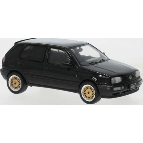 IXCLC525 - 1/43 VW GOLF III CUSTOM BLACK 1993