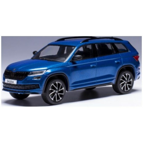 IXCLC559 - 1/43 SKODA KODIAQ METALLIC BLUE 2018 SPORTLINE