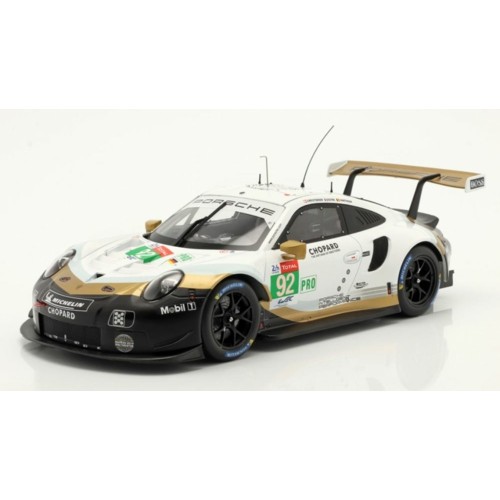 IXLEGT18024 - 1/18 PORSCHE 911 (991) RSR NO.92 24 LE MANS PORSCHE M.CHRISTENSEN/K.ESTRE/L.VANTHOOR