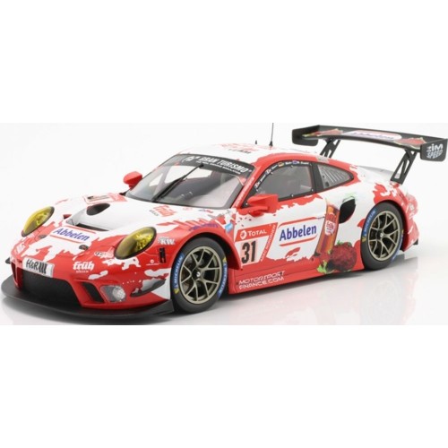 IXLEGT18038 - 1/18 PORSCHE 911 GT3 R NO31 24H NURBURGRING 2019 FRIKADELLI